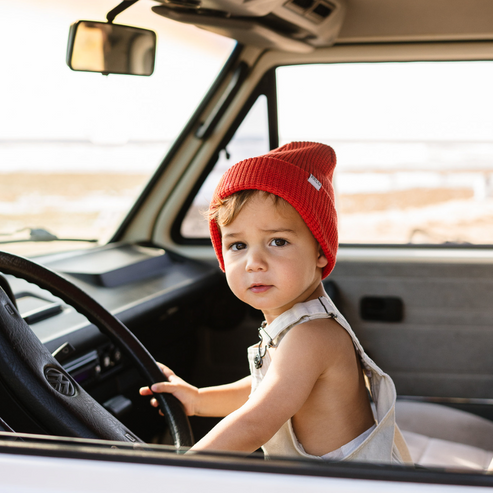 Scarlet - Waffle Beanie