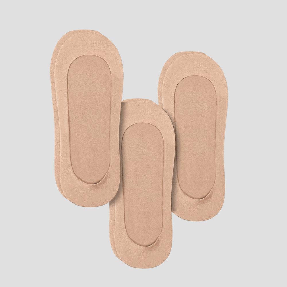 Unisex Low Cut No Show Socks 3 Pk
