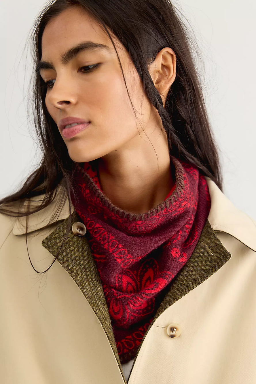 Carmen Knitted Triangle