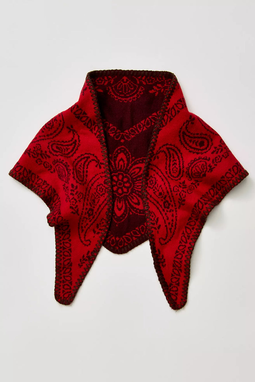 Carmen Knitted Triangle