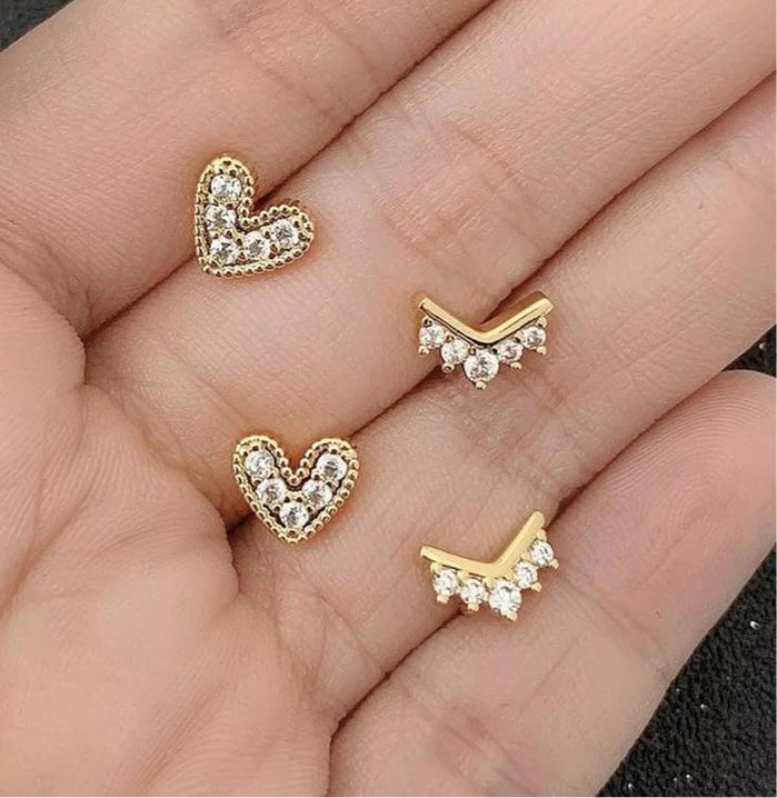 Sahira Jewelry Design - Pave Raindrop Earring