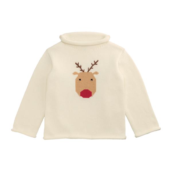 Reindeer Rollneck Sweater