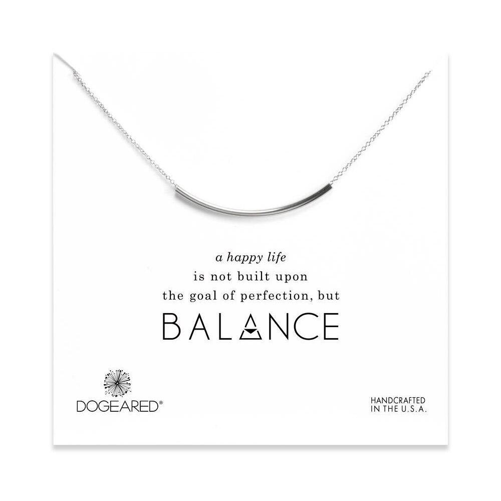 Balance Tube Bar Necklace