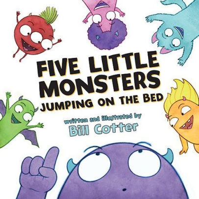 Five Little Monsters Jumping