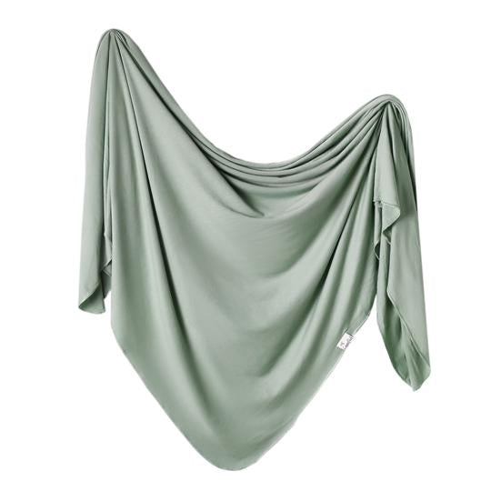 Solid Knit Swaddle Blanket