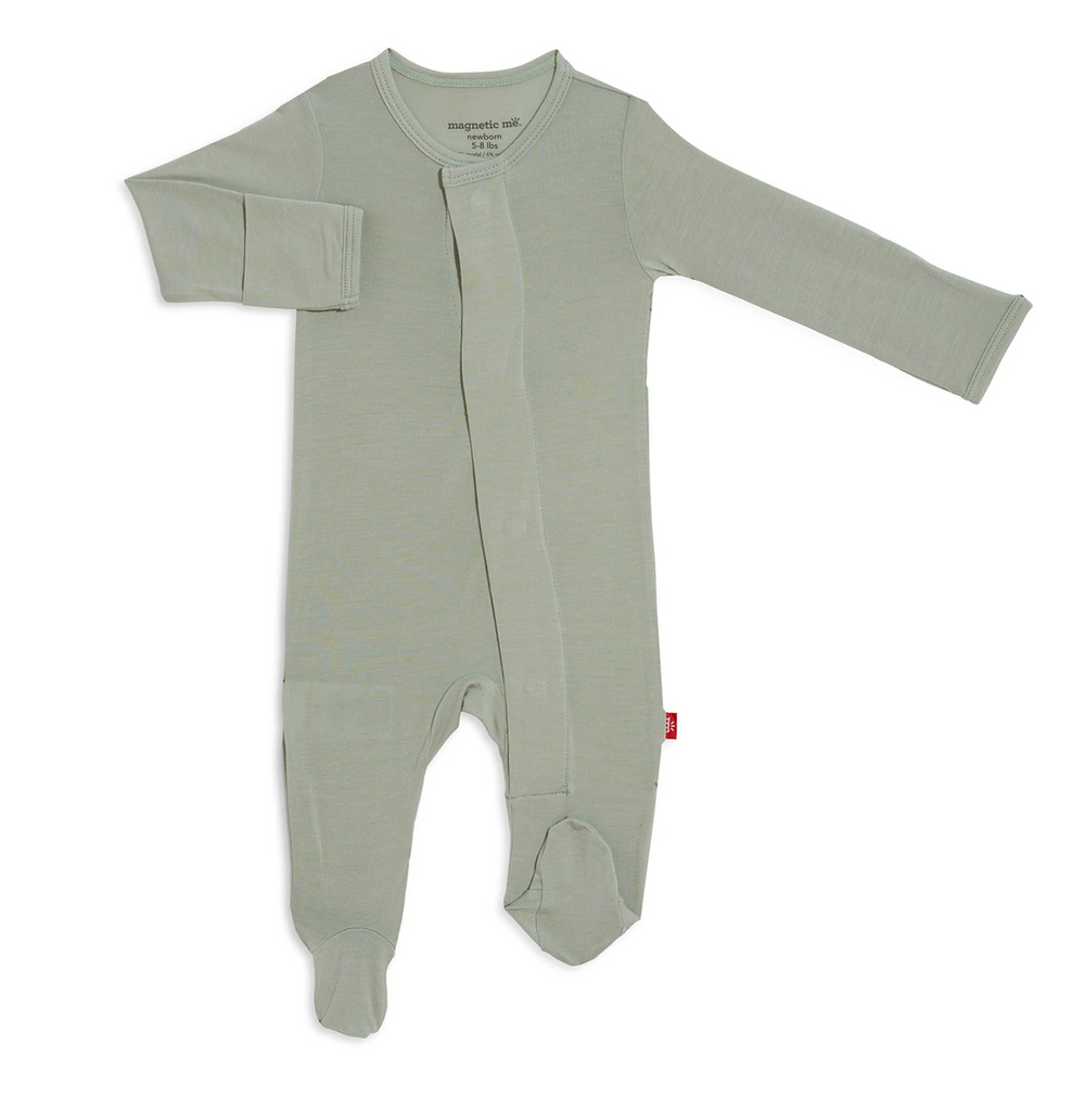 Sea Foam Modal Magnetic Footie